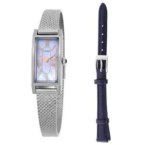 NWT Authentic Citizen Eco-Drive Mother of Pearl Dial Women's Watch